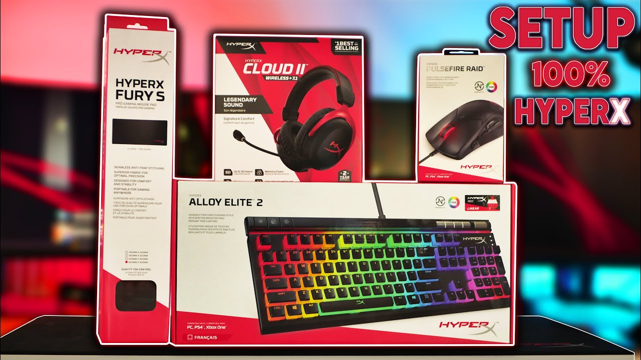 SETUP GAMER FULL HYPERX en 2021 - NomeN