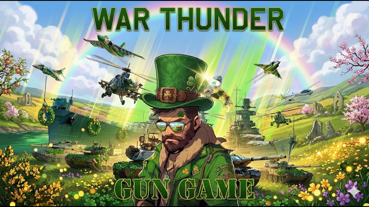 War Thunder Gun Game 2026 März: Mit dem Glück der Iren in den Frühling