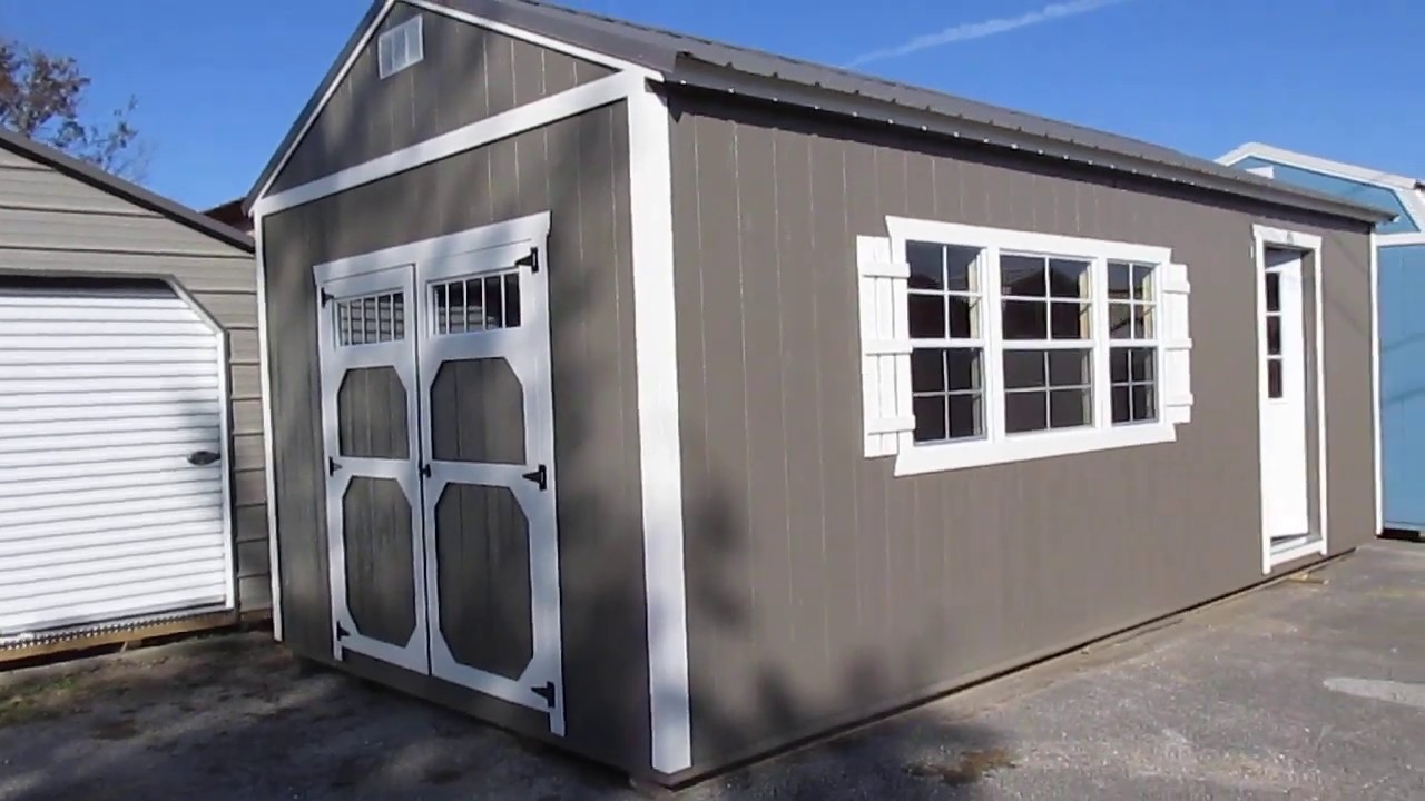 12X24 DERKSEN SIDE UTILITY AT BIG W's PORTABLE BUILDINGS
