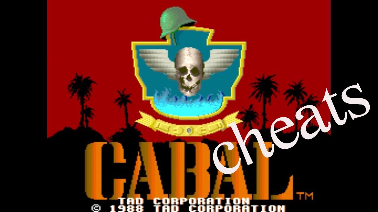 Cheating on Cabal, Taito Corporation, 1988 (using cheats)