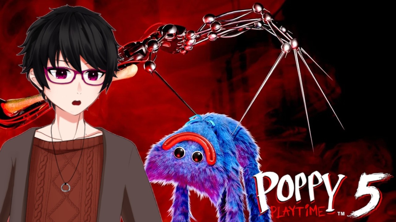 【ホラゲ】最新作！ハギーワギーとの再会したけど俺生き残れる？【Poppy Playtime Chapter５】【後編】【#車地竜弥 #Vtuber】