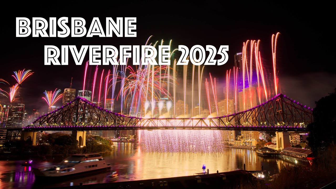 Brisbane Riverfire 2025 Fireworks (4k)