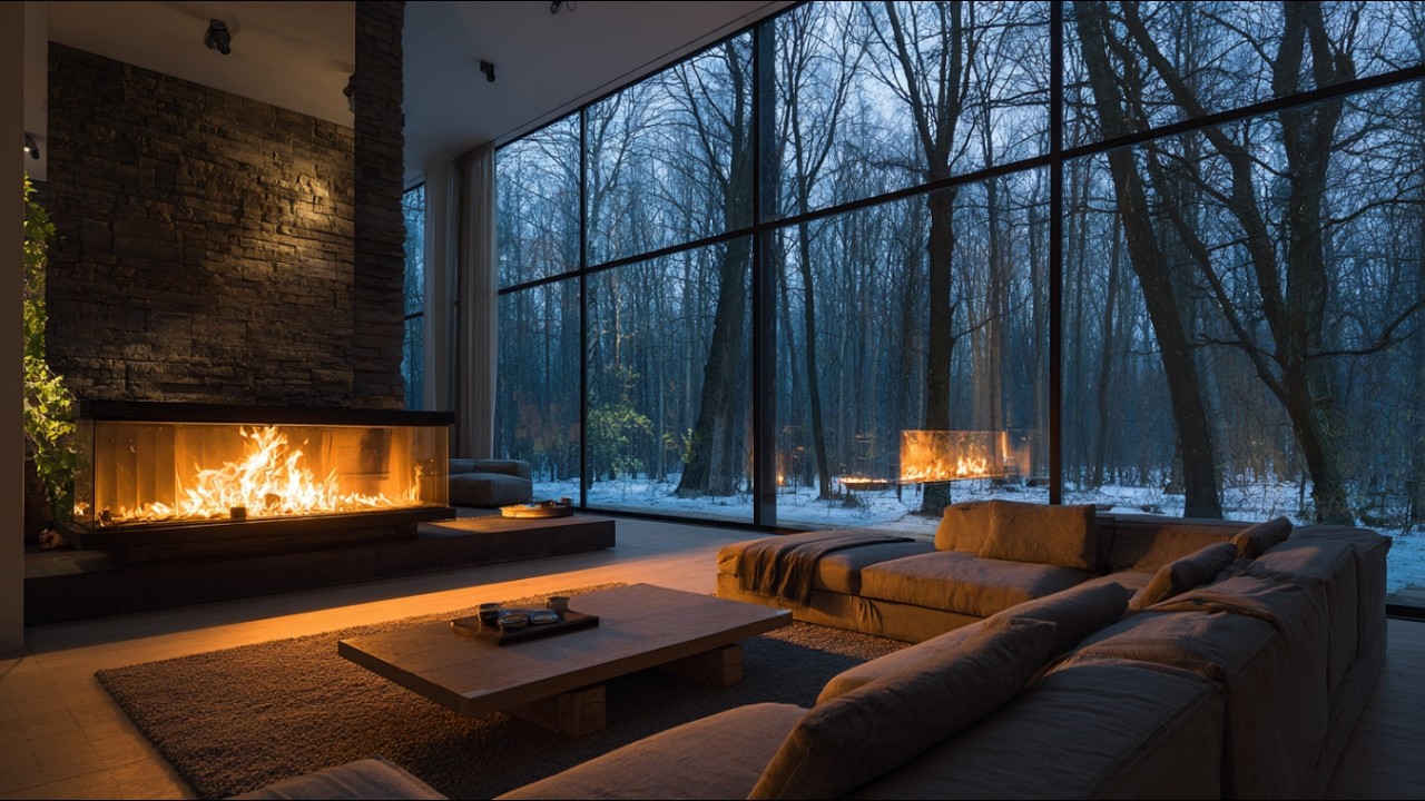 Cozy Fireplace 4K 🔥 10 Hours Fire Sounds