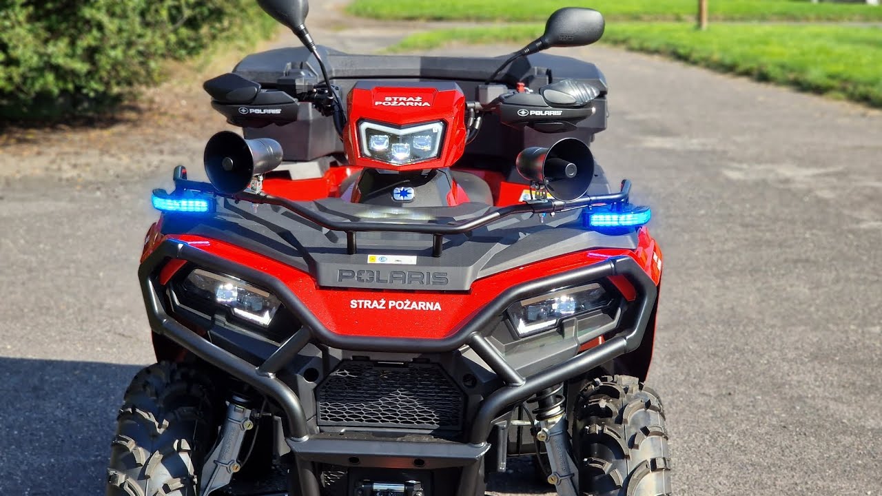 Quad Straż Pożarna OSP Polaris Sportsman 570 Legnica  tel 796222666 Legnica