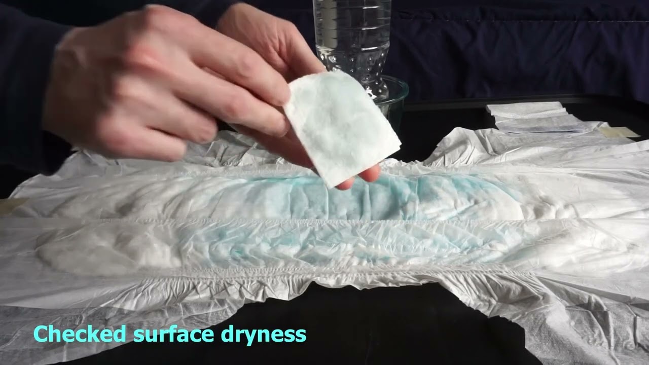 Walmart Assurance Unisex Briefs with Tabs Adult Diaper Unboxing / Capacity Test