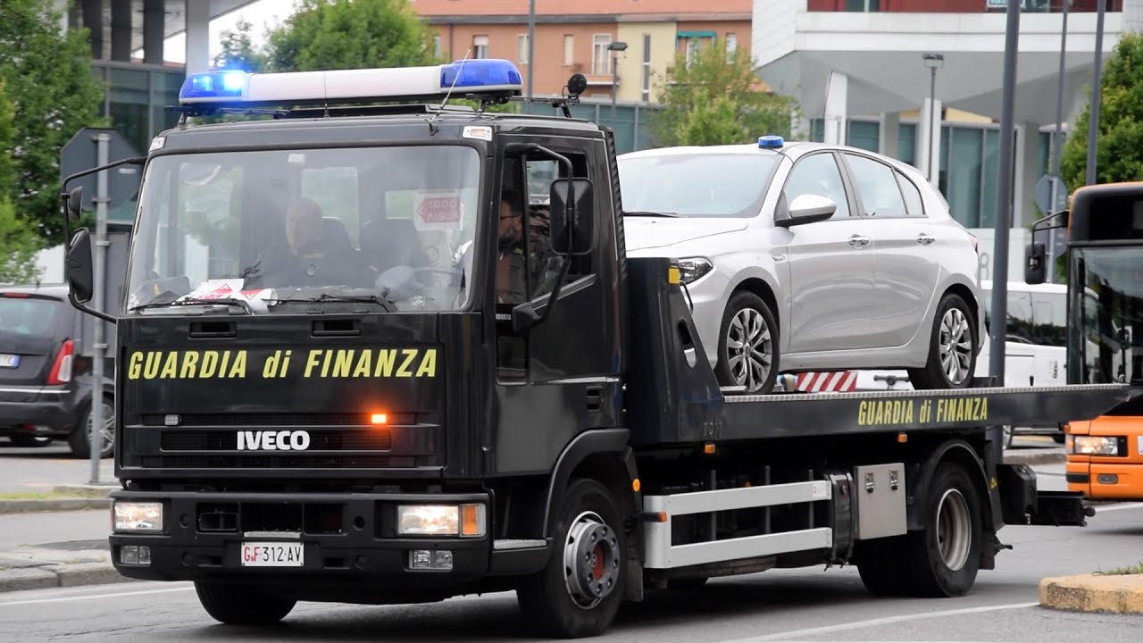 [VERY RARE] Alfa Romeo 159 + Carro attrezzi Guardia di Finanza Brescia in emergenza