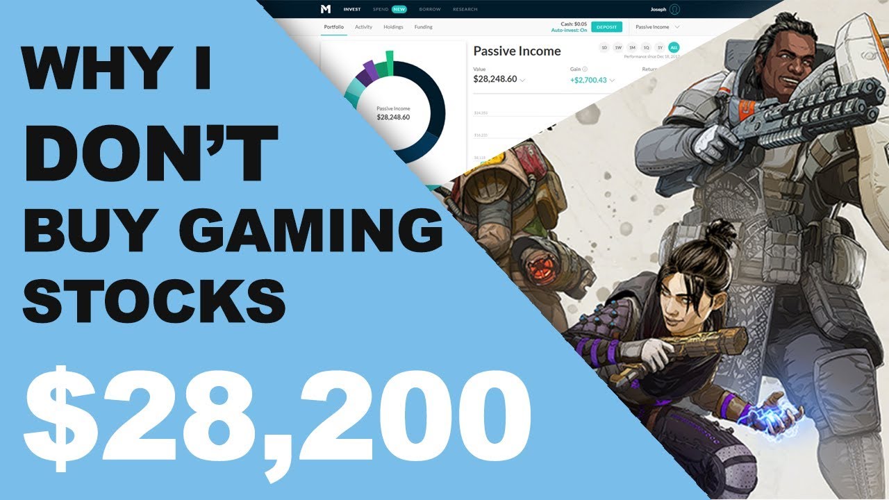 Why I Don't Buy Gaming Stocks, Weekend Update | Joseph Carlson Ep. 4