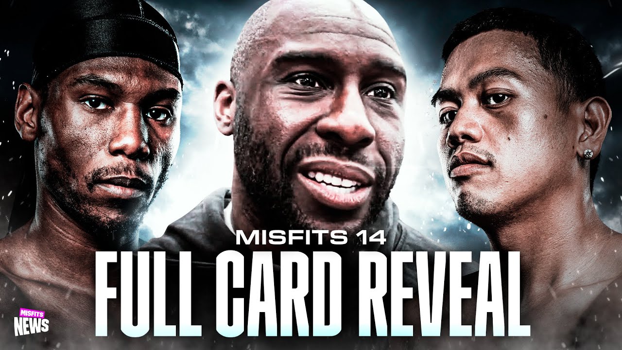 Misfits 14 Full CARD revealed | Misfits News Episode  16 ft. Leon Wills