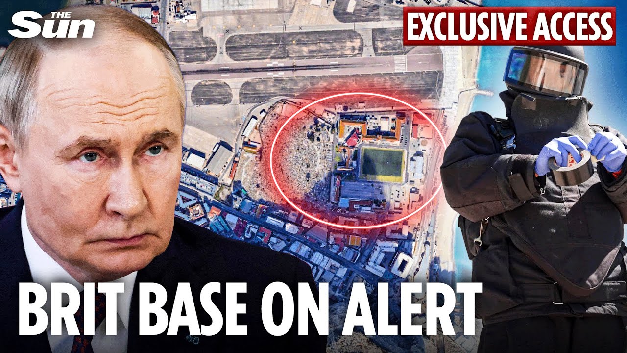 Inside military base acting as Britain's 'eyes and ears' as Putin rips up war rulebook