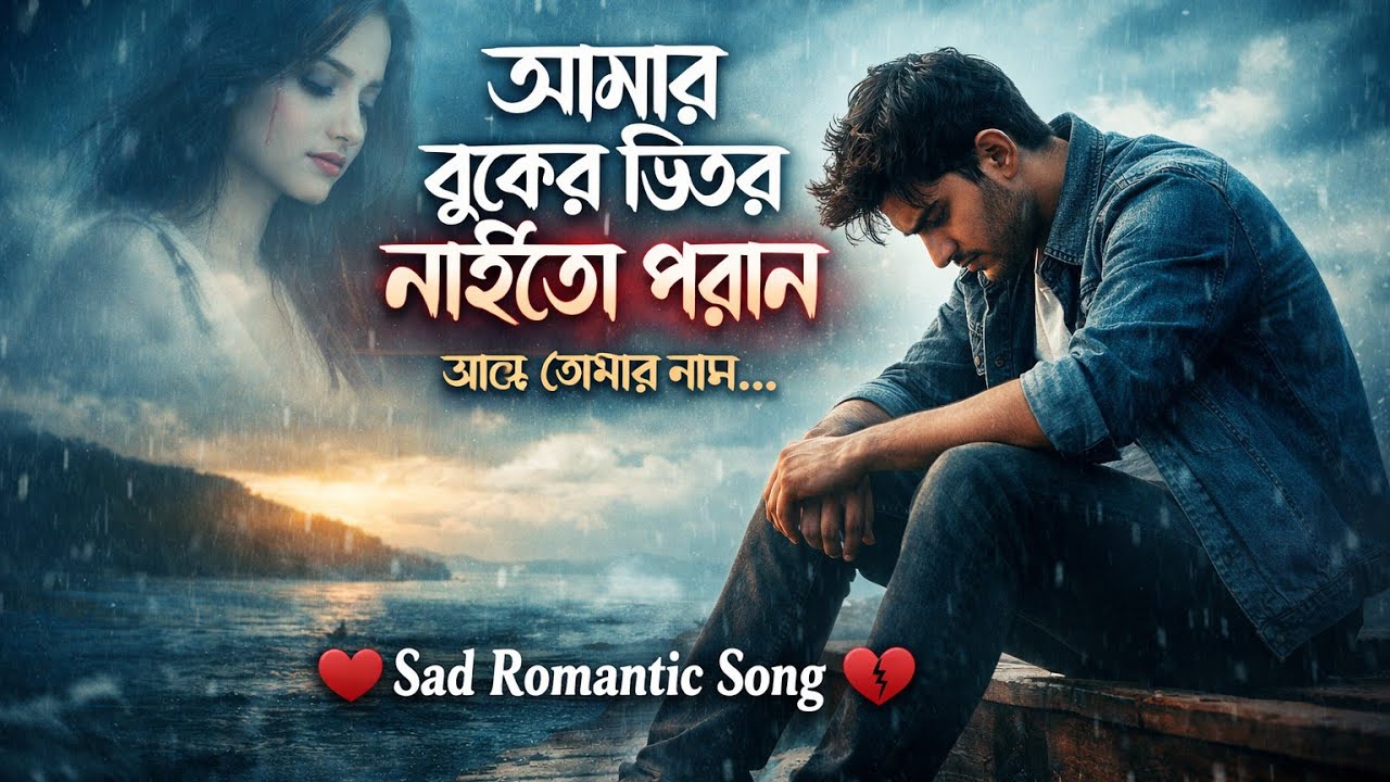 আমার বুকের ভিতর নাইতো পরান | Ache Tomar Naam |Bangla Sad Romantic Song 2026 |New Emotional Love Song