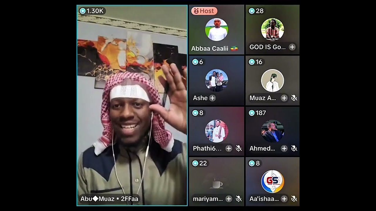 Iyyasus nama kanin addaa maltu isa godhee...? Abu Muaz mal jedha