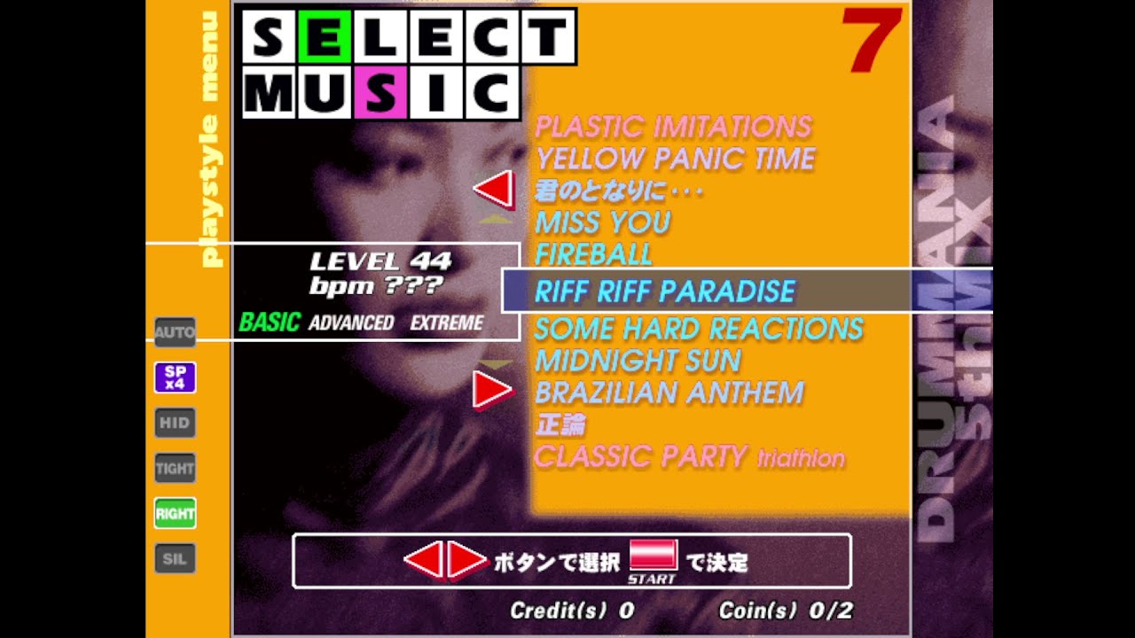 [drummania5thMIX]   RIFF RIFF PARADISE  AutoPlay   [All chart]