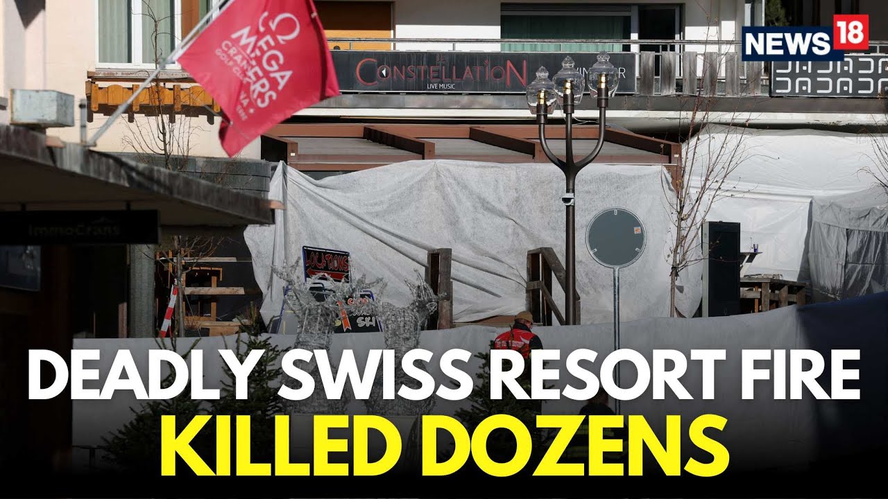 LIVE | Switzerland Attack | Dozens Killed, More Than 100 Injured in Swiss Ski Resort Explosion |N18G