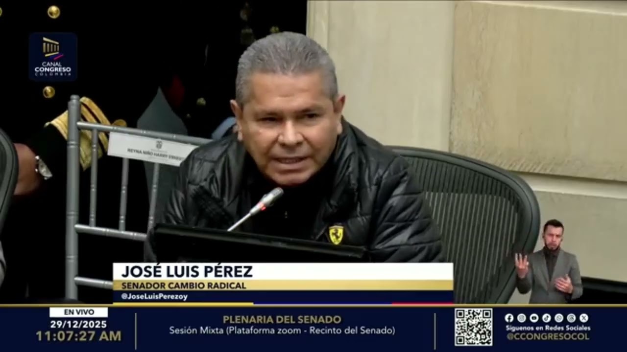 ‘Hagamos el control político sin afectar a la Fuerza Pública’: José Pérez