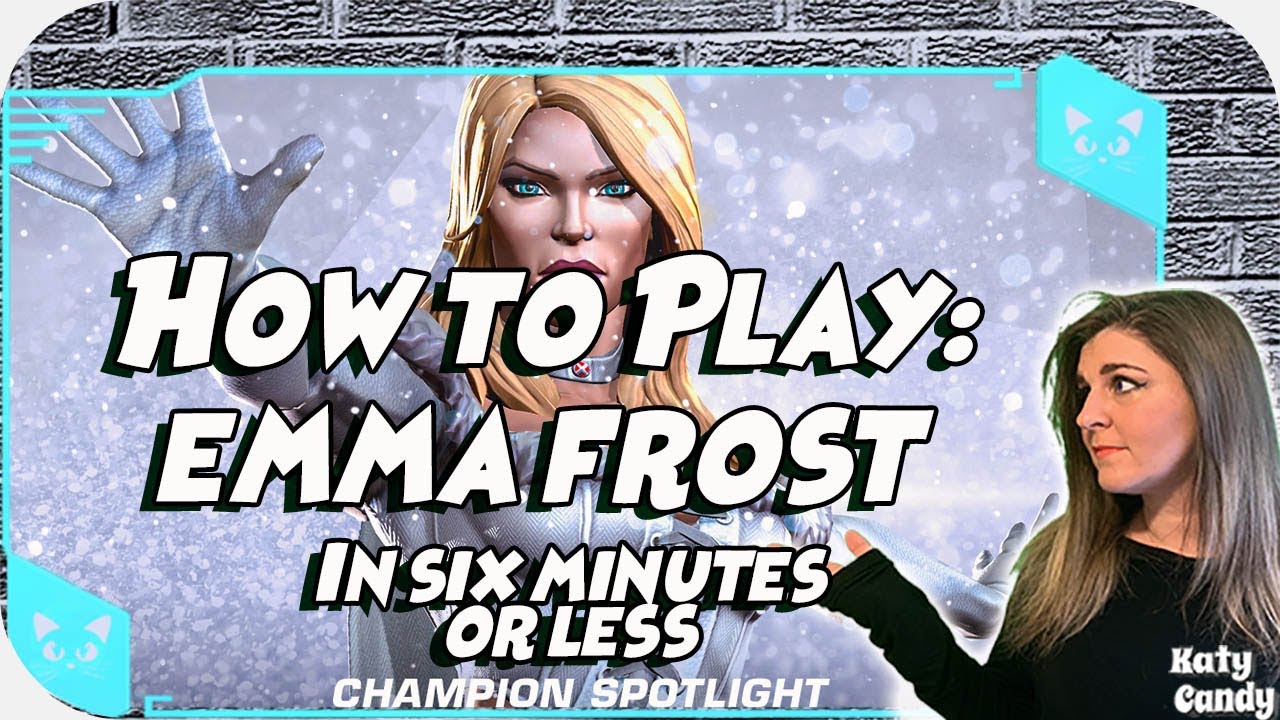 How To Use & Play Emma Frost in Six Minutes or Less | Marvel Contest of Champions