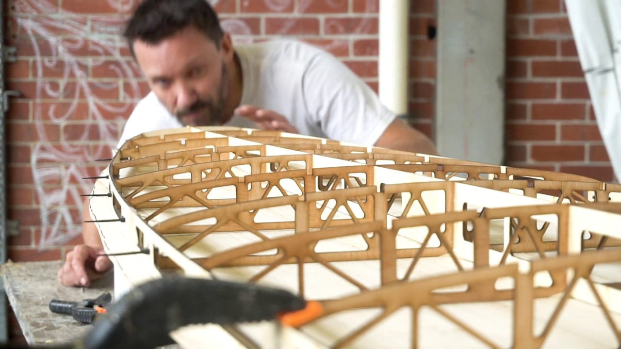 How to build a hollow wooden surfboard part 2