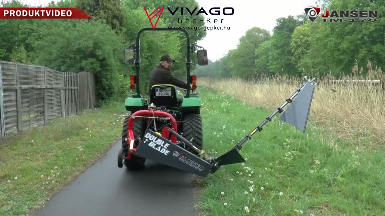 Alternáló kasza traktorhoz - Jansen TM-170