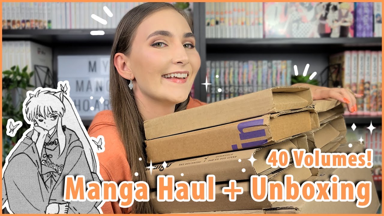 Manga Haul & Unboxing: Rightstuf/Indigo Special 🌼 [40 Volumes!] Omnibuses GALORE!
