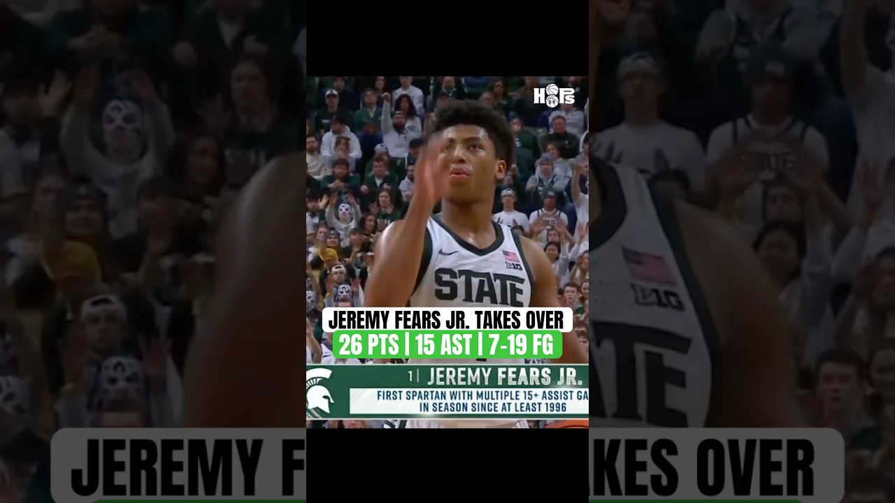 Jeremy Fears Jr. and Michigan State takedown No.4 Illinois in East Lansing