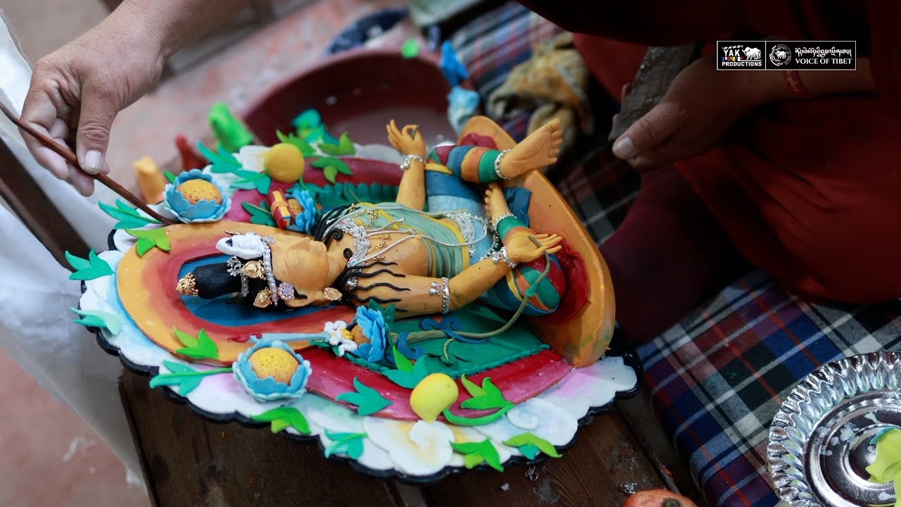 Sacred Statue Making, Butter Sculptures, & Ritual Offerings in Kagyu Tradition at Tergar Monastery