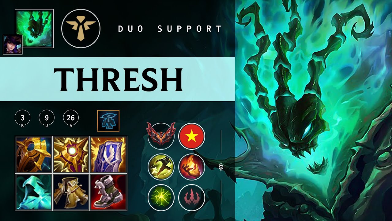Thresh Support vs Bard - VN Grandmaster Patch 26.01