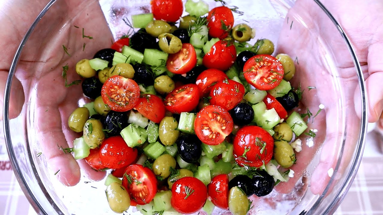 Вкусный и полезный салат 