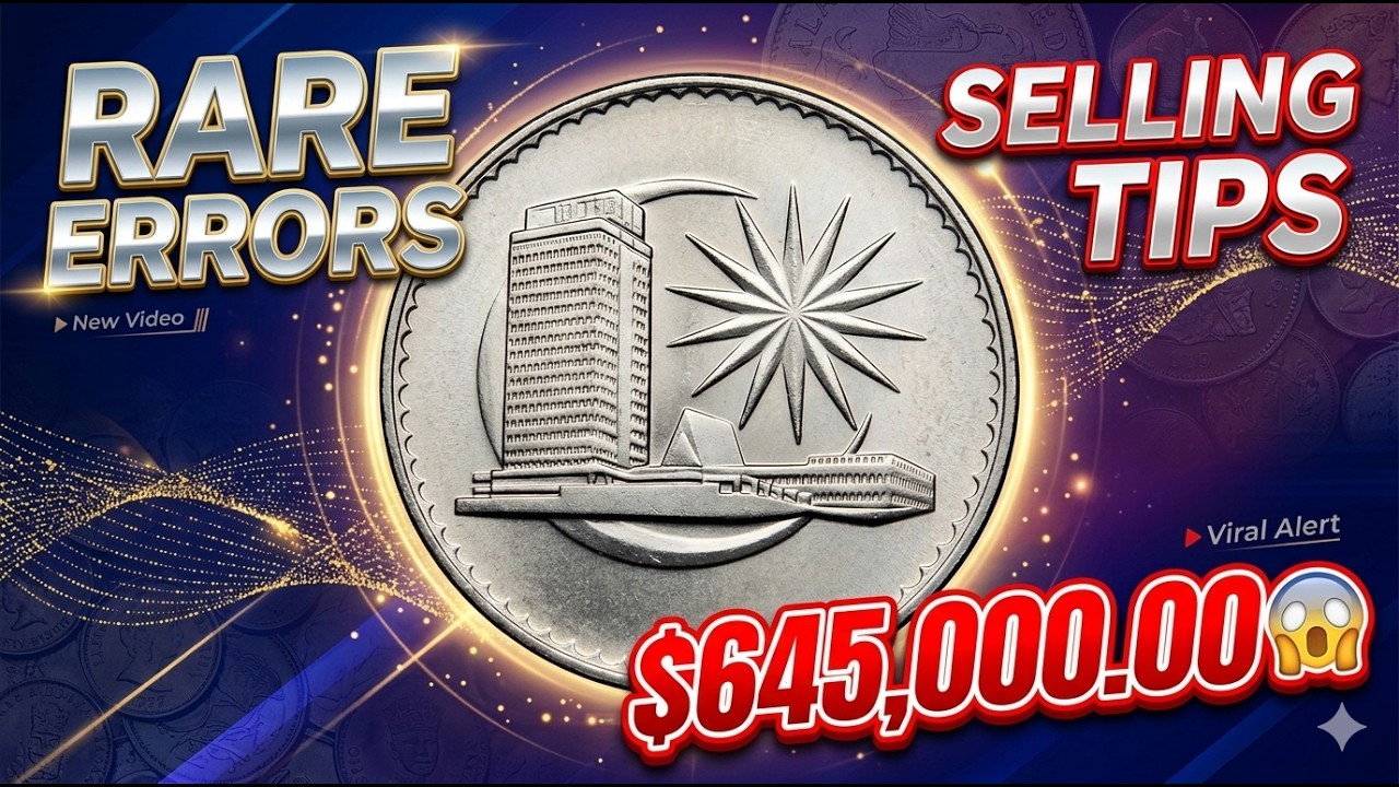 Rare Mint Errors Turn Malaysia $1 Coin into Collector&rsquo;s Dream! | Coin Spyder