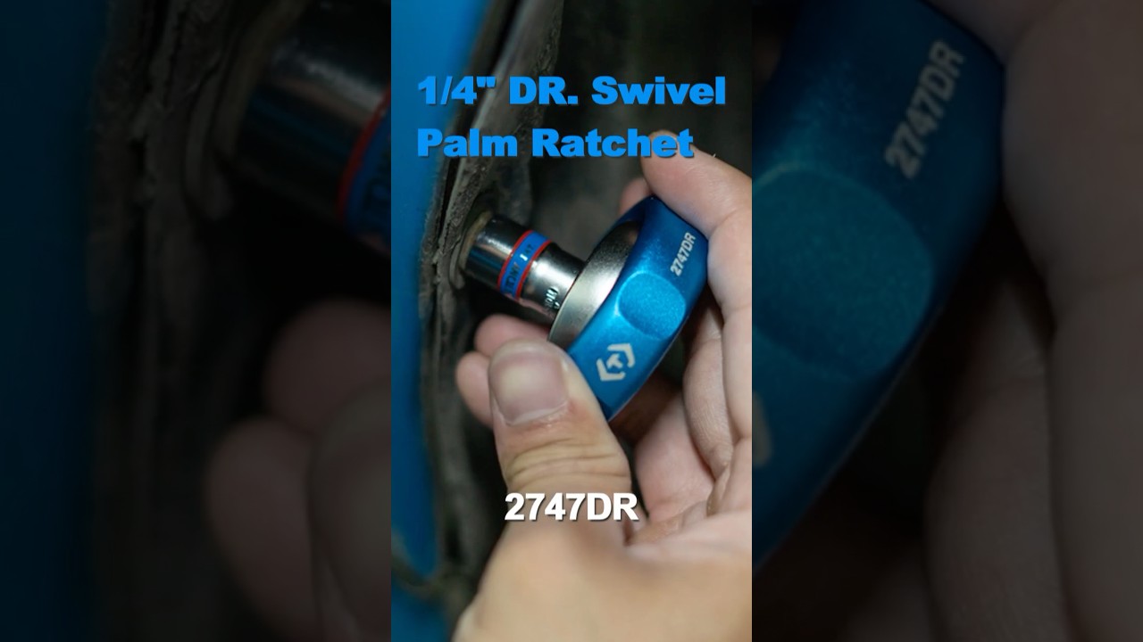 Swivel Palm for Hard Spots! KING TONY 1/4