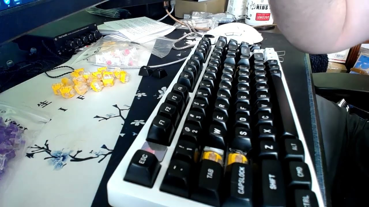 leobog hi75 sound test w/ 16 different switches