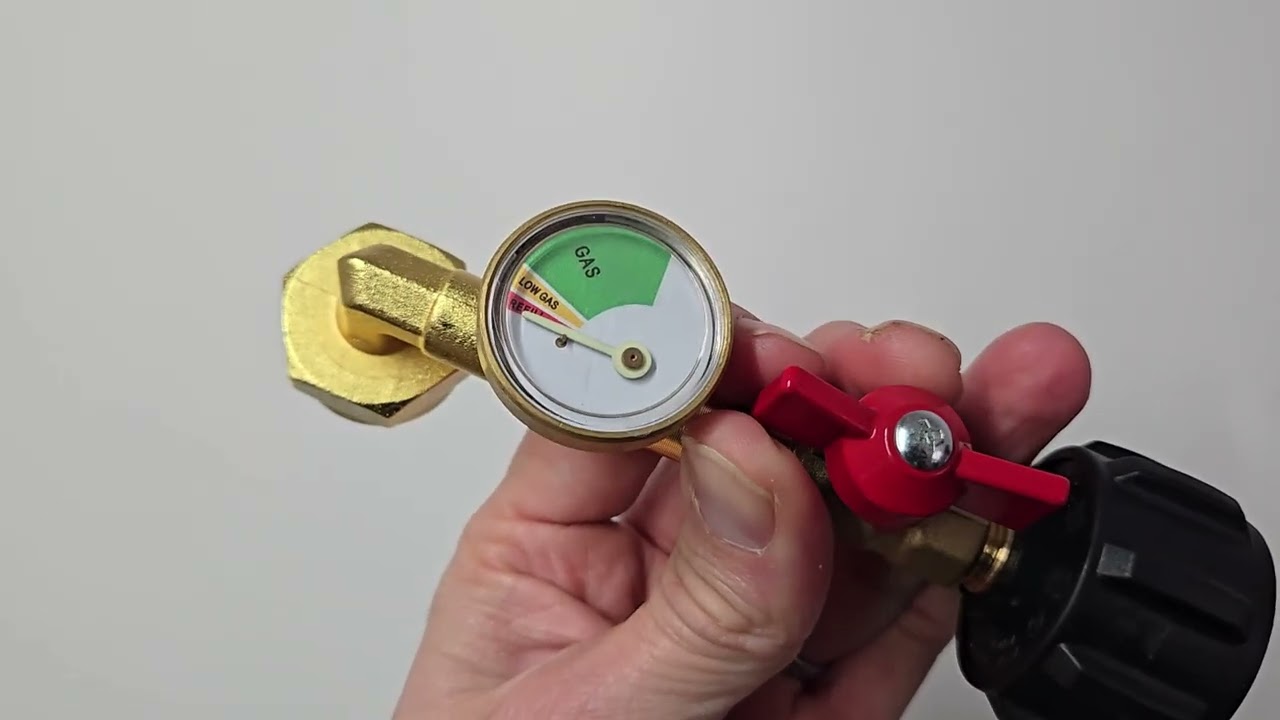 Propane Refill Adapter for Small 1lb Green Tanks (Easy and Safe)