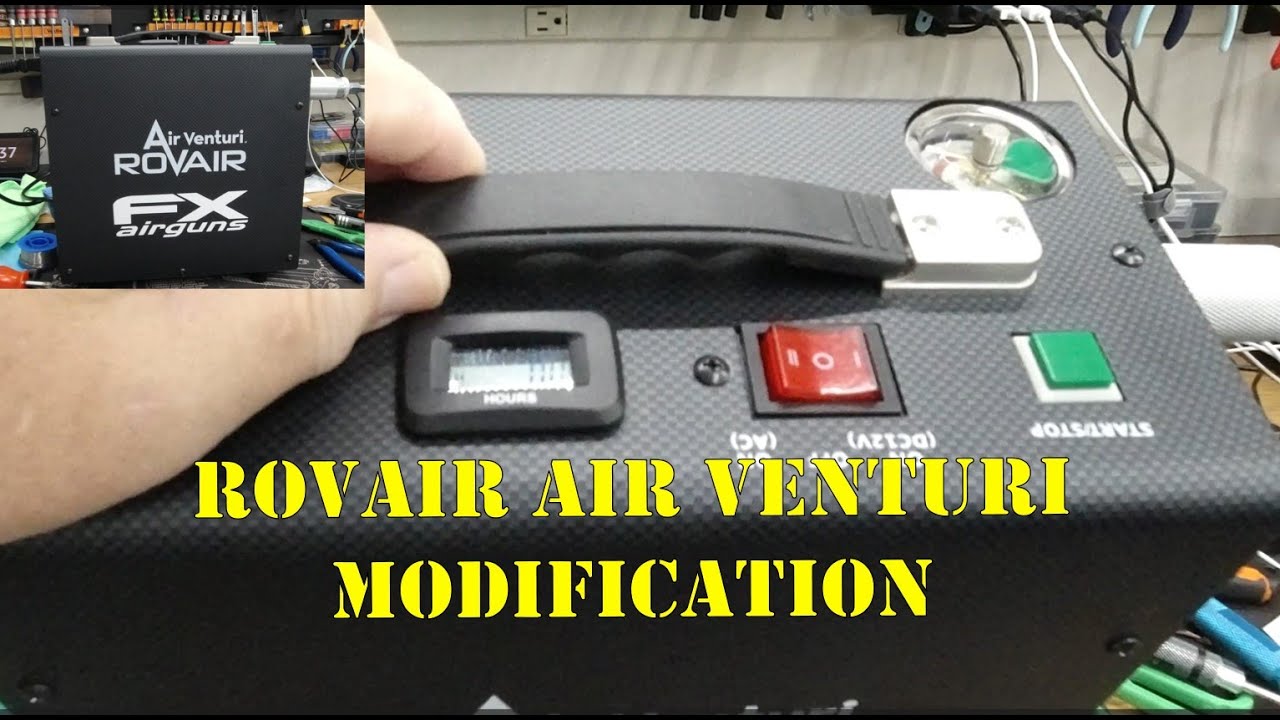 ROVAIR AIR VENTURI MODIFICATION