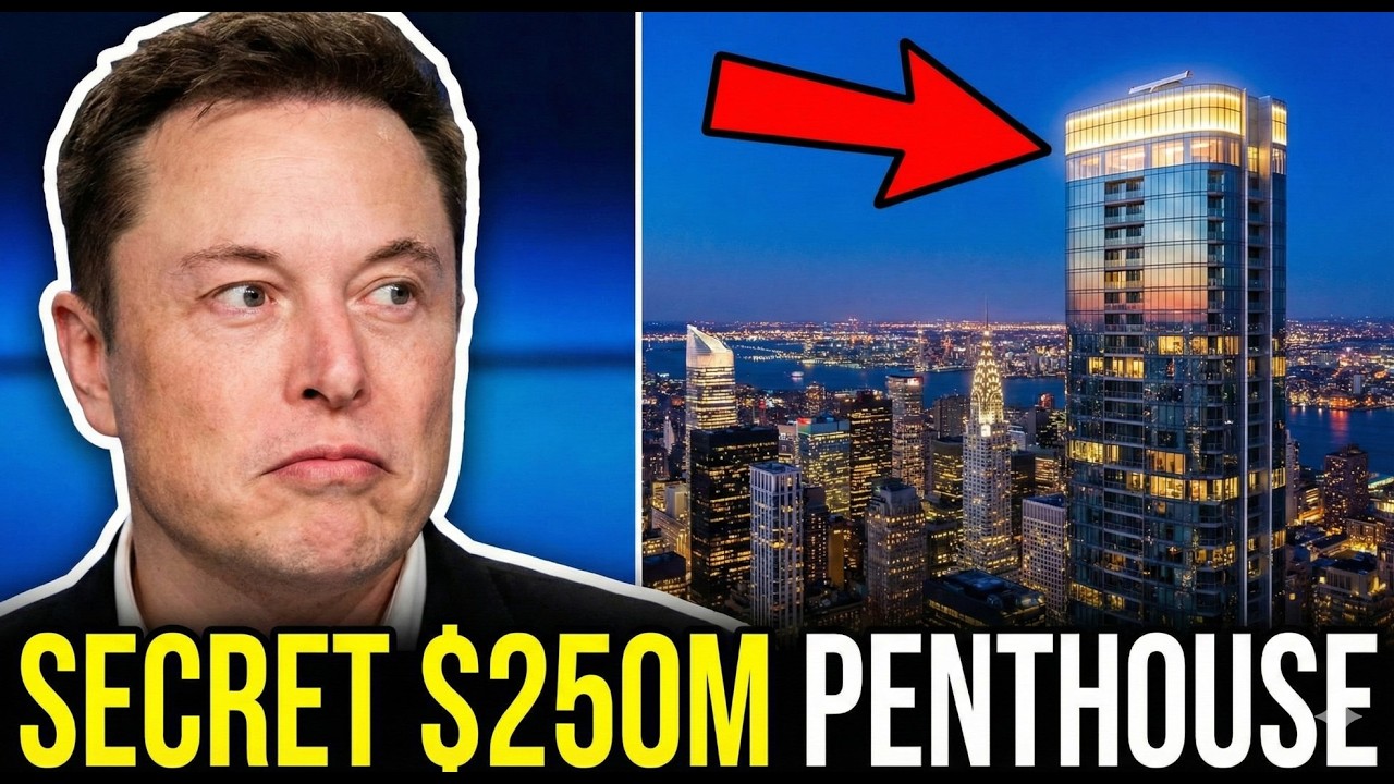 Inside The $250,000,000 SECRET Penthouse Elon Musk Tried To Buy