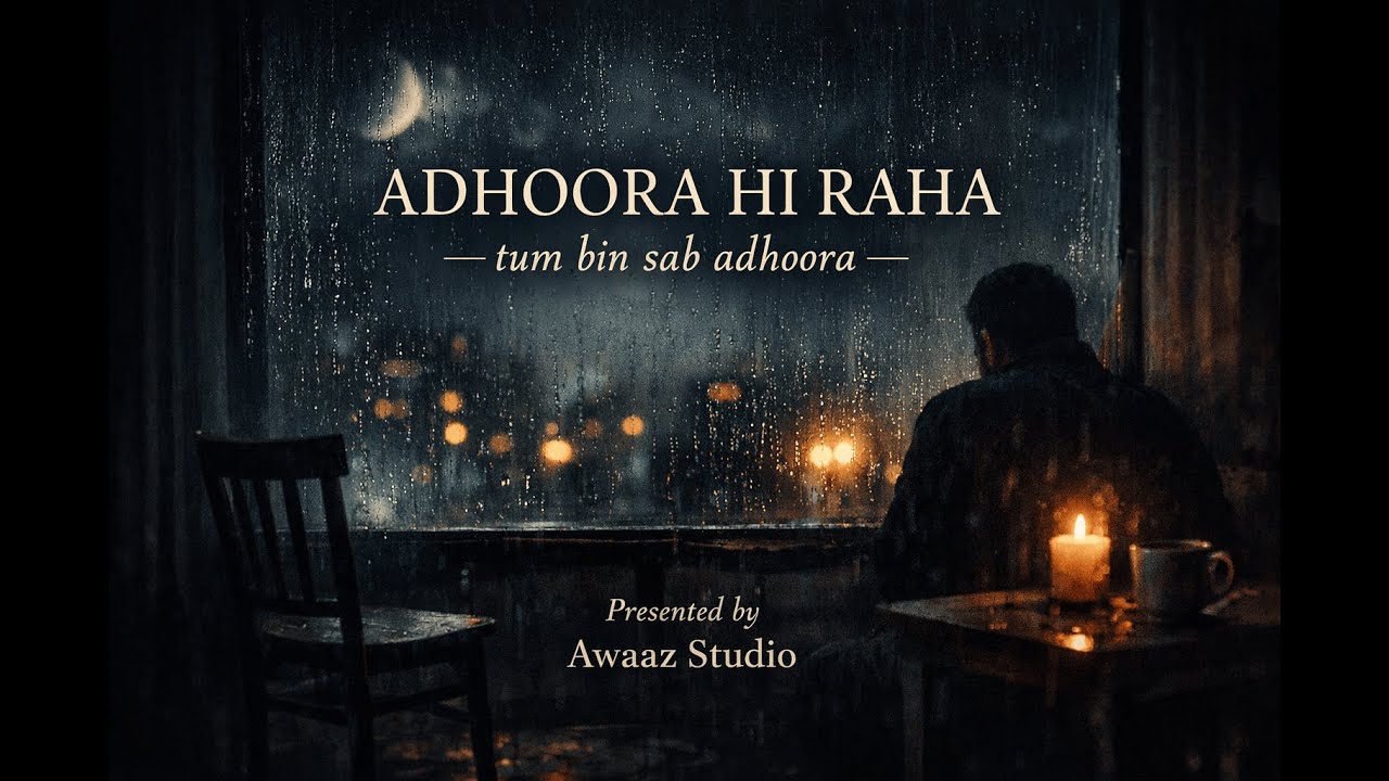 ADHOORA HI RAHA | Official Music Video | Awaaz Studio