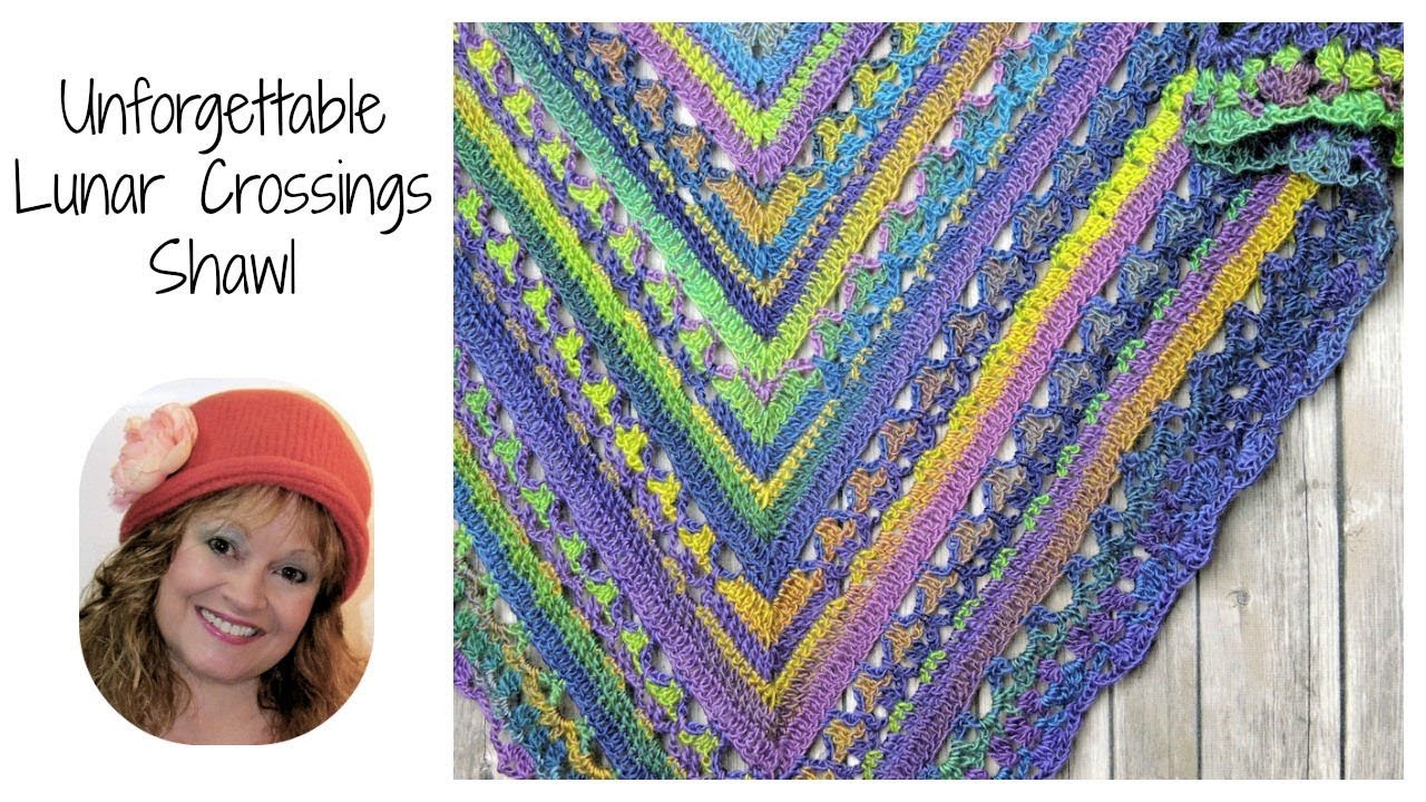 How to make a Lace Crochet Shawl