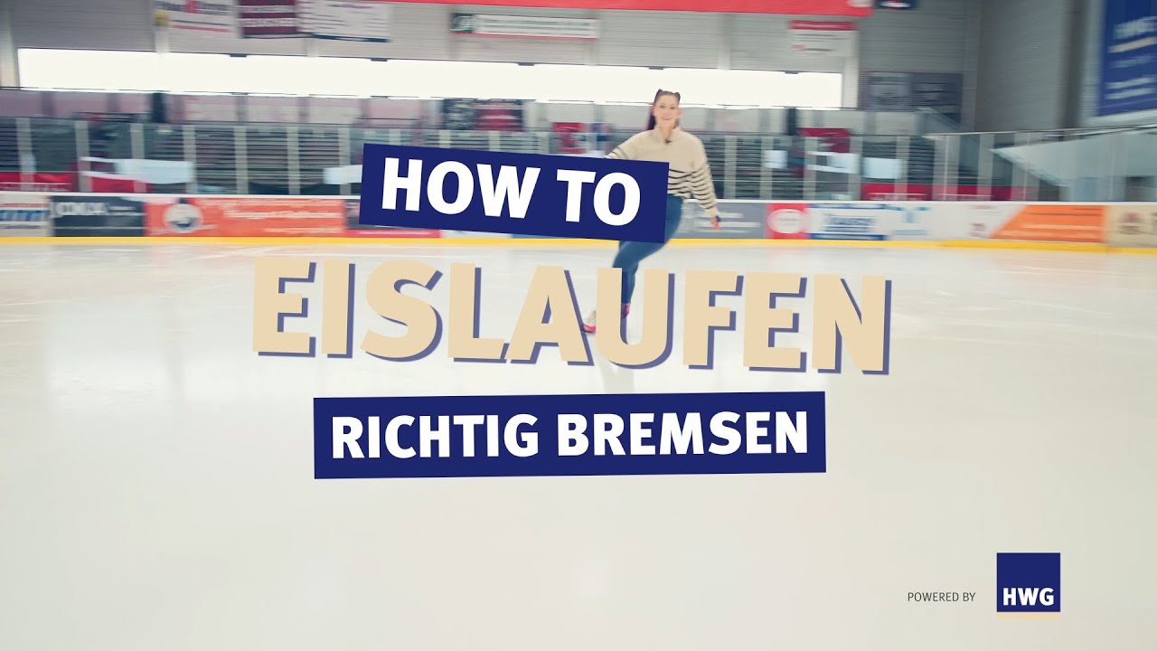 Schlittschuh Basics: Bremsen