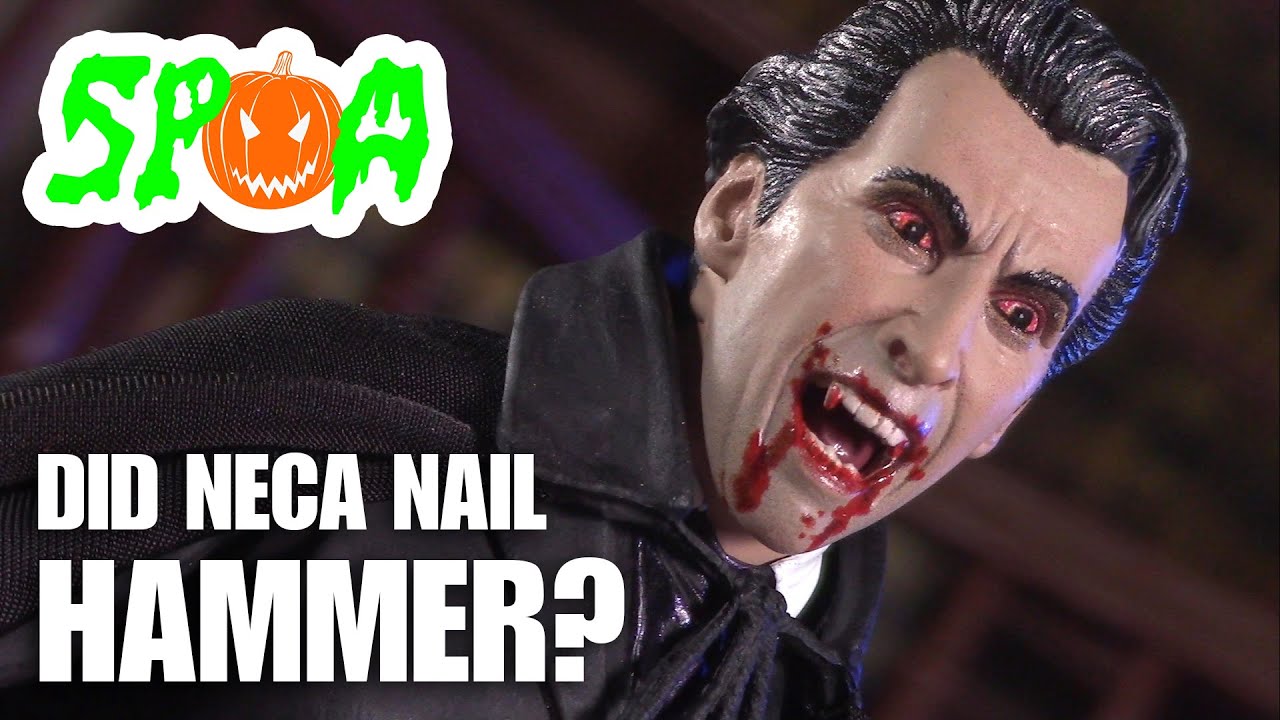 УЖАС ДРАКУЛЫ! Обзор фигурки NECA Hammer Christopher Lee Halloween