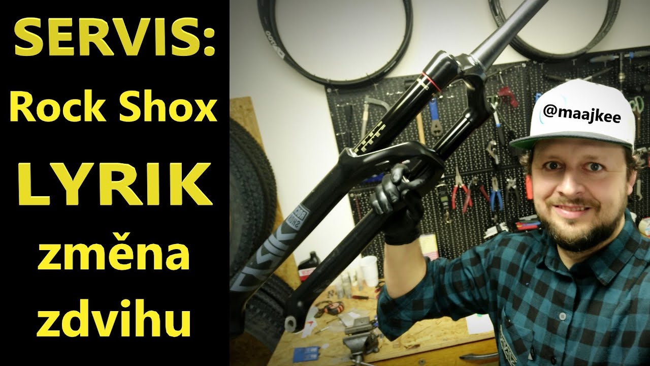 SERVIS: Rock Shox LYRIK - změna zdvihu (Revelation/Pike/Yari)