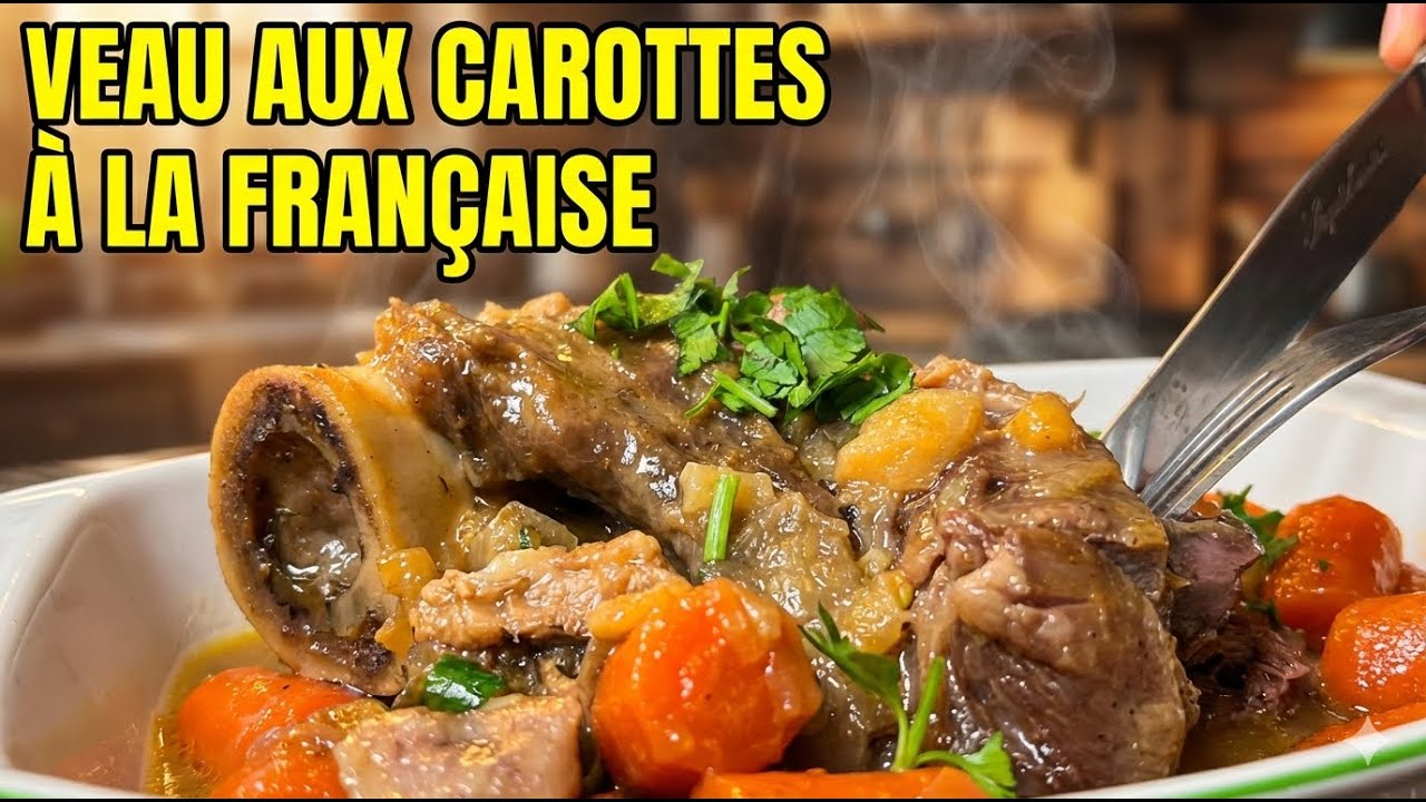 🇫🇷 Veau aux carottes à la française – Recette familiale facile et gourmande