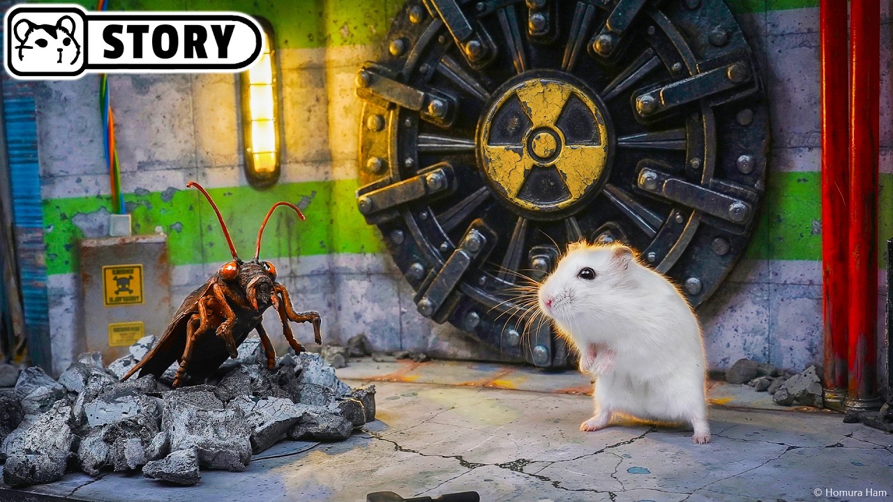 Выживание хомяка в лабиринте ядерного убежища 🐹 Хомура Хам