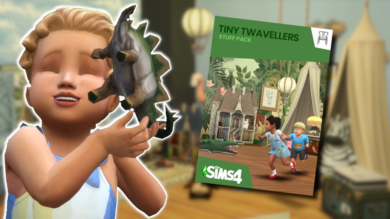 De nouveaux meubles pour vos bambins, enfin ! 🦍🦓🐊 || CC Sims 4 + tutoriel