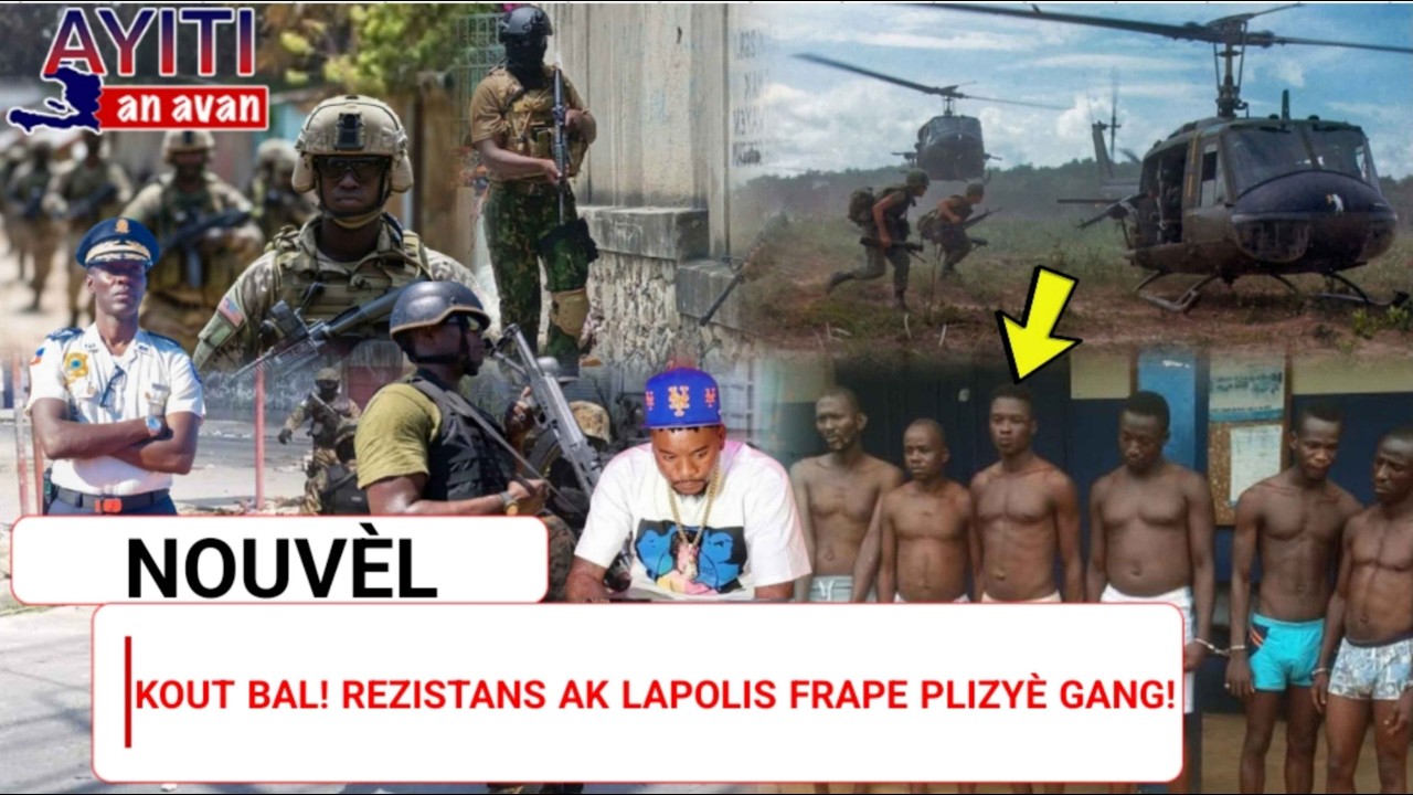 Rezistans ak Lapolis pete kout bal ak g@ng Savyen. Omwen 17 b@ndi tonbe daprè otodefans yo.
