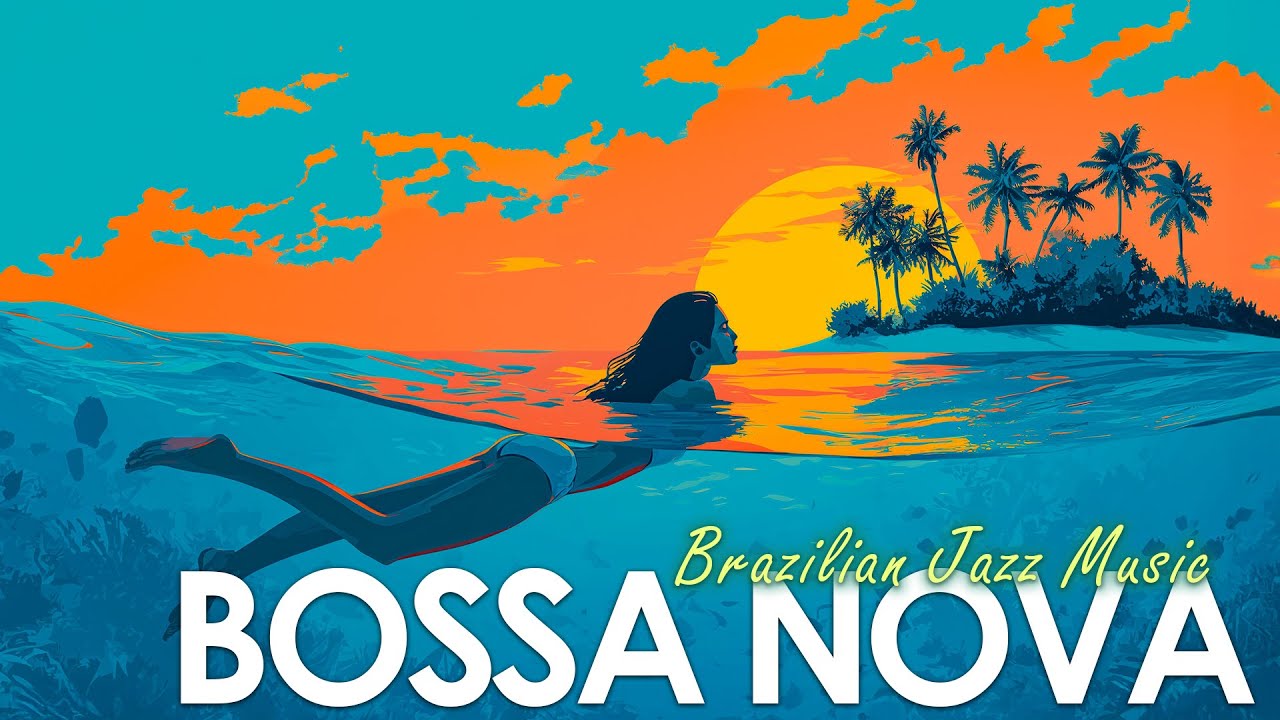 Relaxing Bossa Nova Waves ~ Warm Tropical Jazz for Quiet, Cozy Vibe