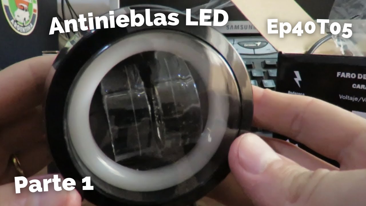 Faros antiniebla led 20W p1 Ep40T05 / #mantenimiento #Fiat600 #fitino600