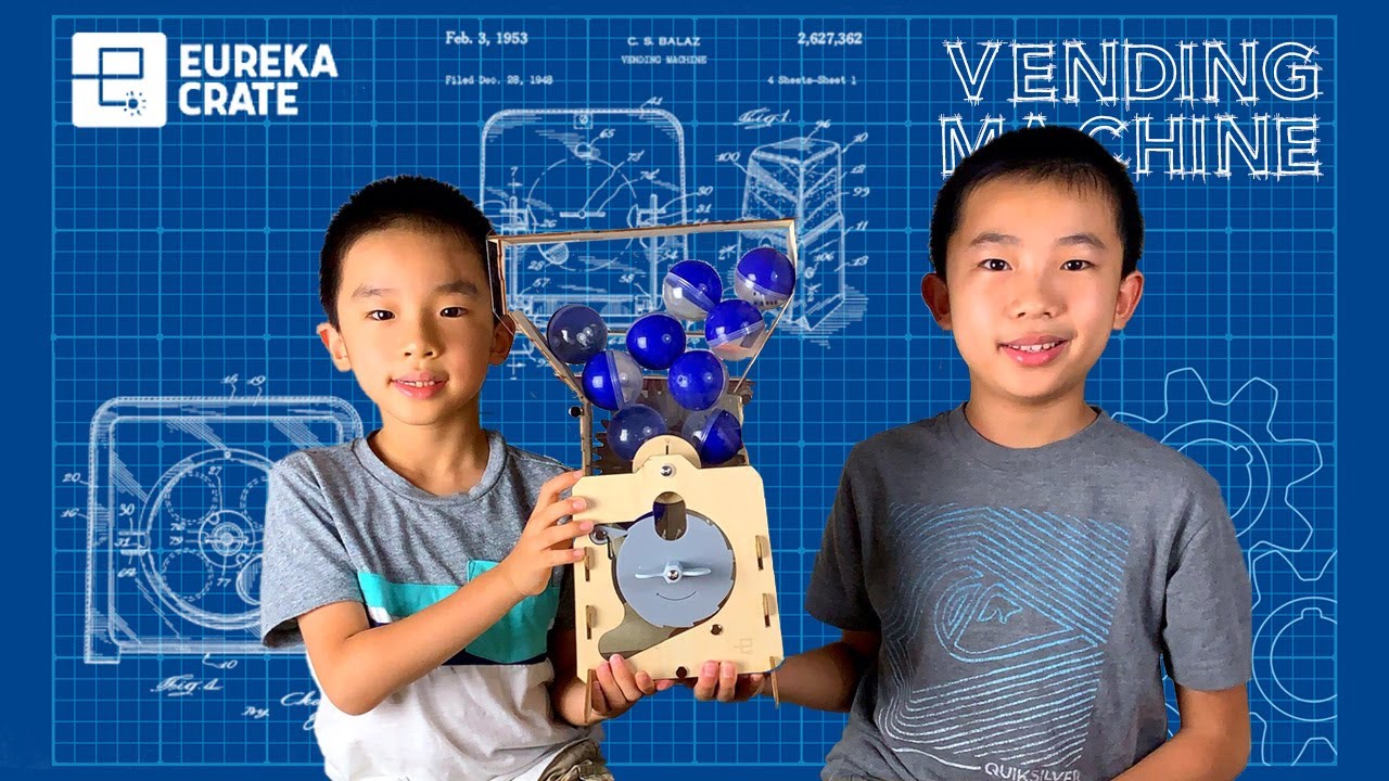 We Built a Vending Machine ! KiwiCo Eureka Crate Unboxing and Review 2020 | STEM Project