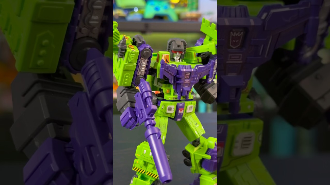 Blokees Transformers Devastator Assembly with 6 Constructicons #blokees #transformers #devastator