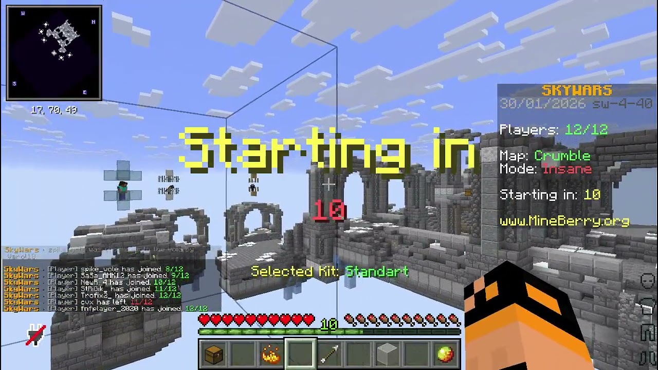 sky wars win jeden?!