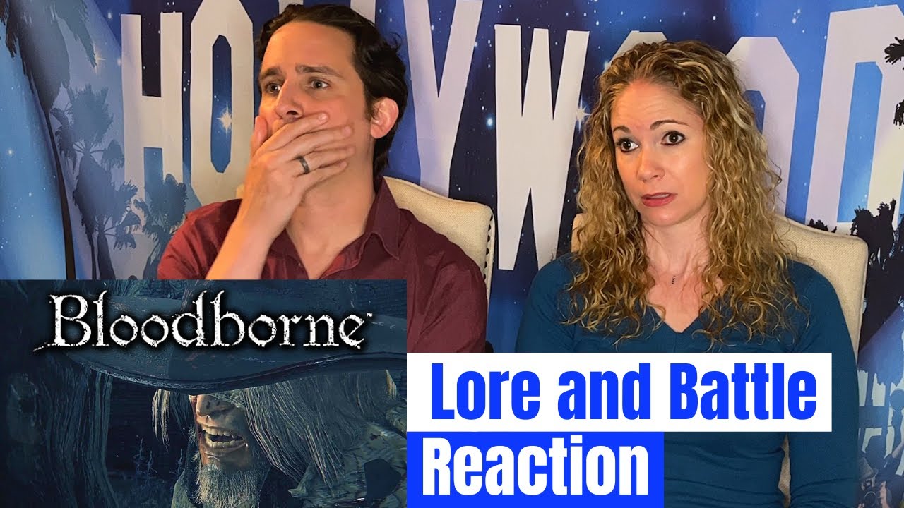 Bloodborne Father Gascoigne Reaction | Boss Battle & Lore