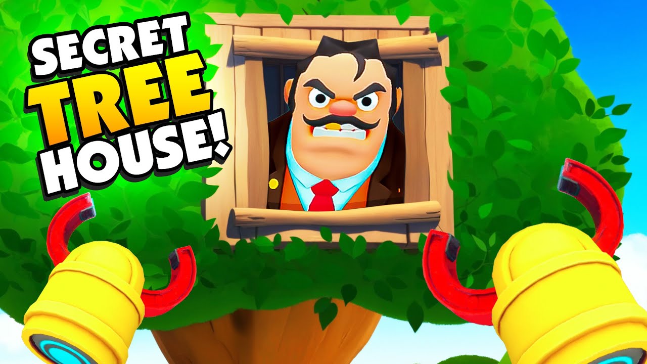 I Uncovered The Gangsters Secret TREE HOUSE! - Little Thief VR