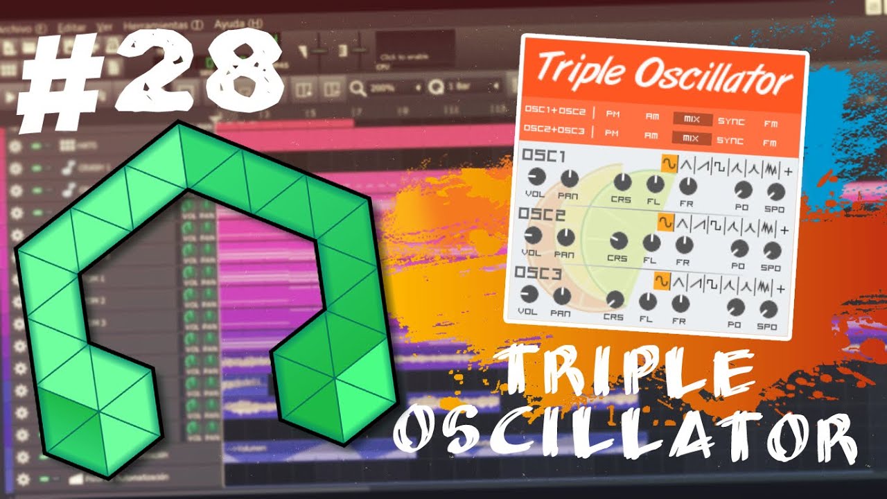 🟩 LMMS Básico - #28: Triple Oscillator [CURSO BÁSICO] - Tutorial