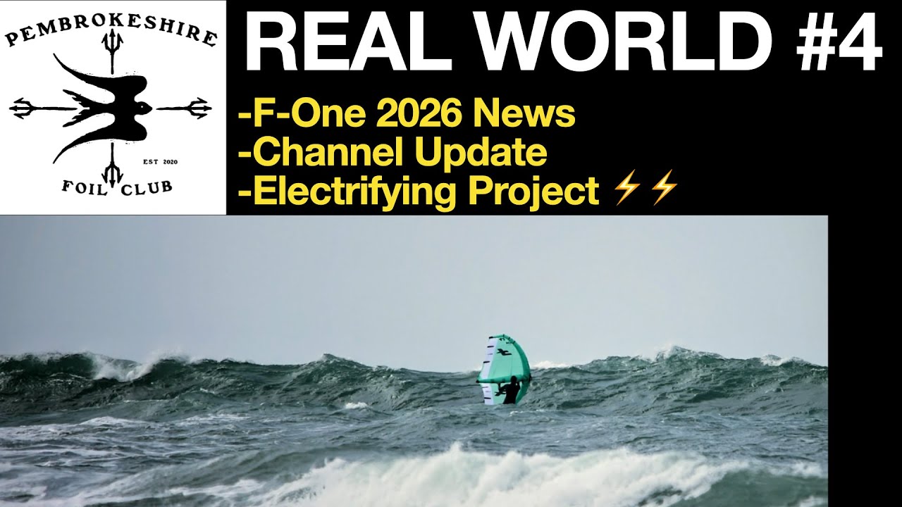 Real World#4. F-One 2026 News, Channel Update, Electrifying Project⚡️⚡️